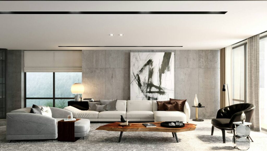 Intérieur décoré avec goût